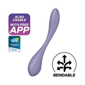 Универсальный смарт-вибратор Satisfyer G-Spot Flex 5+ Lilac SO7803 фото