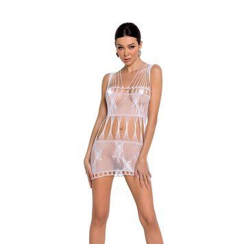 Бодістокінг мінісукня з метеликами Passion BS090 One Size  SO6390 фото