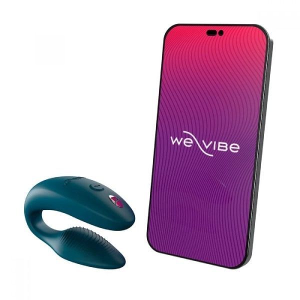 Парний смарт-вібратор We-Vibe Sync 2, 10 режимів вібрації, пульт ДУ SO8760 фото