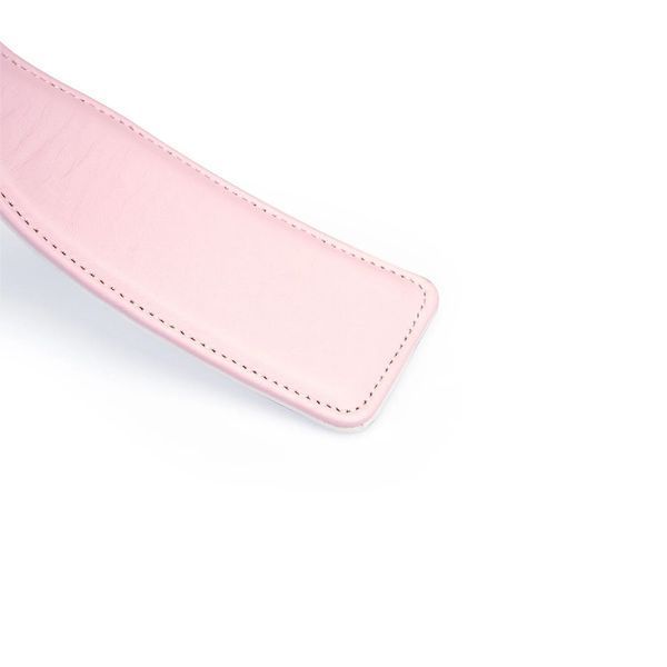 Паддл Liebe Seele White & Pink Leather Paddle SX2829 фото