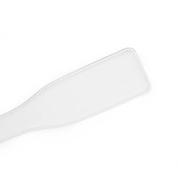 Паддл Liebe Seele White & Pink Leather Paddle SX2829 фото
