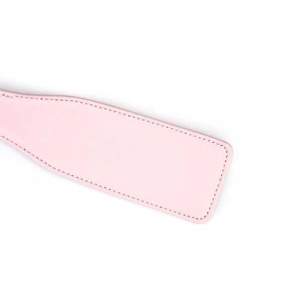 Паддл Liebe Seele White & Pink Leather Paddle SX2829 фото