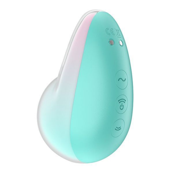 Вакуумный стимулятор с вибрацией Satisfyer Pixie Dust Mint/Pink SO8971 фото
