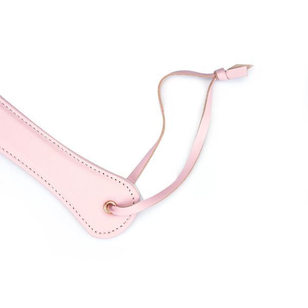 Паддл Liebe Seele White & Pink Leather Paddle SX2829 фото