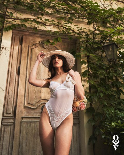 Боді Obsessive Alissium Teddy, ліф з м&rsquo;якою чашкою, високі вирізи для ніг SX0594 фото
