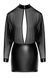 Платье Noir Handmade F348 Powerwetlook and tulle dress  SX2097 фото 5