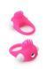 Віброкільце Dreamtoys Essentials, з вусиками, знімна куля, рожеве DT21234 фото 2