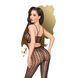Комплект Penthouse Work it Out Black, короткий топ та колготки, ажурне плетіння SO6448 фото 2