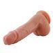 фалоімітатор для секс-машин Hismith 8.3&Prime; 2-layers Silicone Flesh Dildo