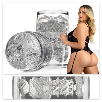 Мастурбатор Fleshlight Quickshot Mia Malkova, зі зліпком попки та вагіни, компактний, для пар та мінета SO8921 фото
