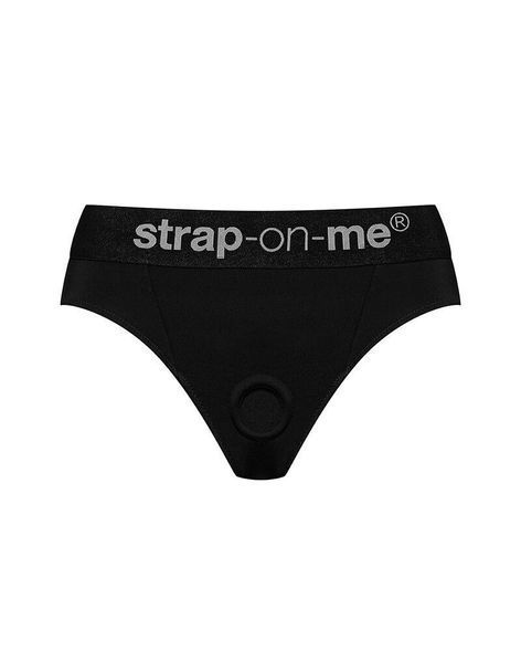 Трусы-стринги для страпона Strap-On-Me HEROINE HARNESS, black SO5097 фото