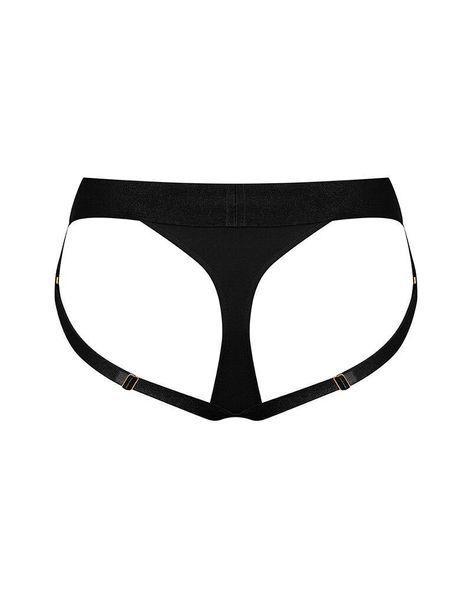 Трусы-стринги для страпона Strap-On-Me HEROINE HARNESS, black SO5097 фото