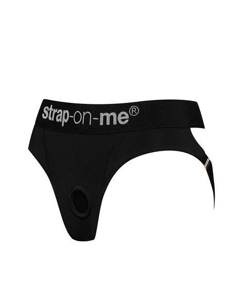 Трусы-стринги для страпона Strap-On-Me HEROINE HARNESS, black SO5097 фото