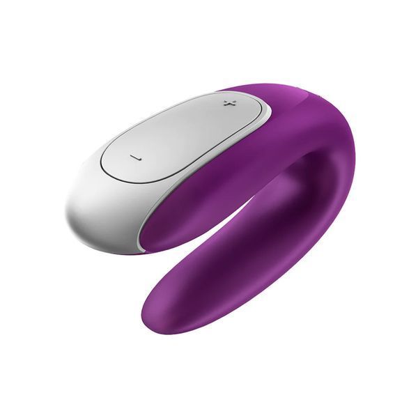 Парний смарт-вібратор Satisfyer Double Fun, фіолетовий SO5059 фото