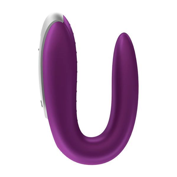Парний смарт-вібратор Satisfyer Double Fun, фіолетовий SO5059 фото