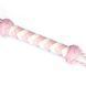 Флоггер Liebe Seele White & Pink Leather Whip SX2833 фото 3
