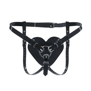 Трусики Сердце для страпона Feral Feelings - Hearts Strap-on Belt  SO9312 фото