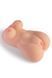 Мастурбатор-мініторс з вібрацією Real Body Real Amber, вагіна та анус, 25х18 см SO9948 фото 3