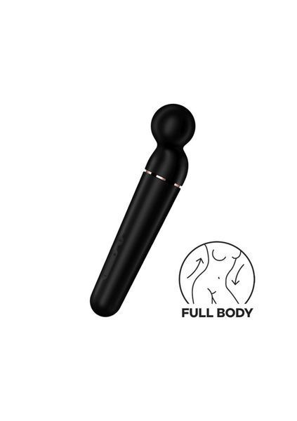 Вибратор-микрофон универсальный Satisfyer Planet Wand-er, черный SO8782 фото
