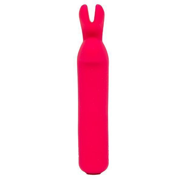 Вібропуля Happy Rabbit Rechargeable, 12 режимів, рожева FS84677 фото