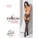 Эротические колготки-бодистокинг Passion S003, имитация кружевных чулок и трусиков PSS003B фото 7
