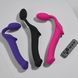 Безремневой страпон с вибрацией Strap-On-Me Vibrating Fuchsia, пульт ДУ, регулируемый SX2571 фото 8
