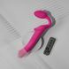 Безремневой страпон с вибрацией Strap-On-Me Vibrating Fuchsia, пульт ДУ, регулируемый SX2571 фото 3