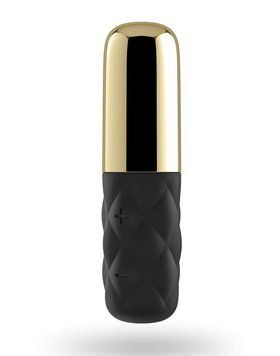 Потужний мінівібратор Satisfyer Sparkling Darling Gold зі знімним ковпачком, 16 режимів роботи SO3106 фото
