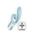 Вибратор-кролик Satisfyer Love Me, гибкий, отросток с тройным кончиком SO7779 фото 1