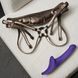 Вібронасадка для страпону з вакуумною стимуляцією Strap-On-Me Multi Orgasm Dildo Purple SX4032 фото 6