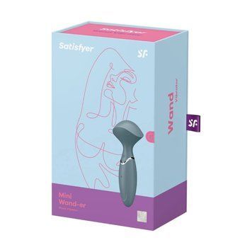 масажер Satisfyer Mini Wand-er сірий
