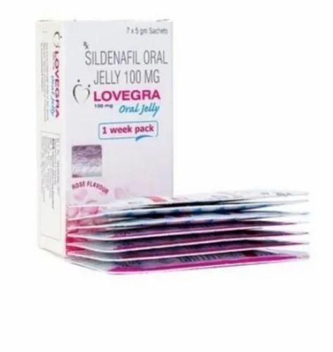 Возбуждающее Желе для женщин LOVEGRA Oral Jelly (цена за упаковку,7 пакетиков) B73131 фото