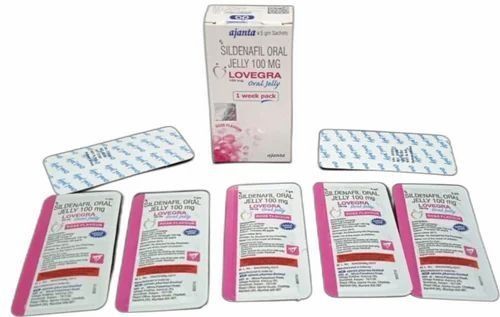 Возбуждающее Желе для женщин LOVEGRA Oral Jelly (цена за упаковку,7 пакетиков) B73131 фото