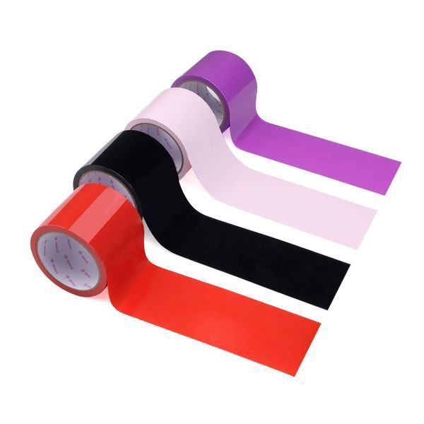 Скотч для бондажу LOCKINK SEVANDA Electrostatic Tape, фіолетова, 16 м SX0892 фото