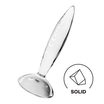 Стеклянная анальная пробка Satisfyer Sparkling Crystal, очень прочная, термостойкая SO8788 фото