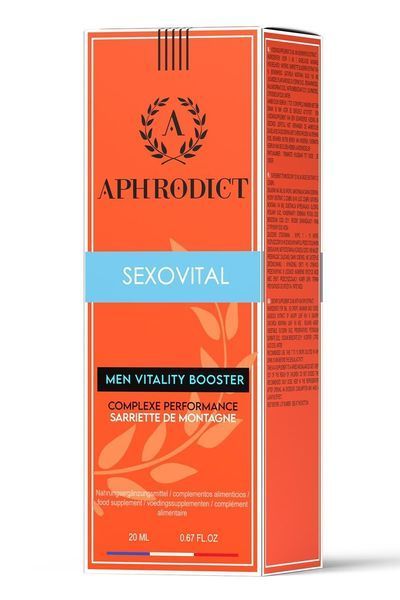 Збуджувальні краплі для чоловіків Aphrodict Sexovital, 20 мл RUF252298 фото
