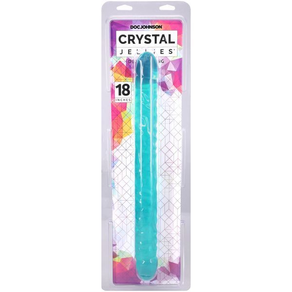 Doc Johnson Crystal Jellies Double Dong