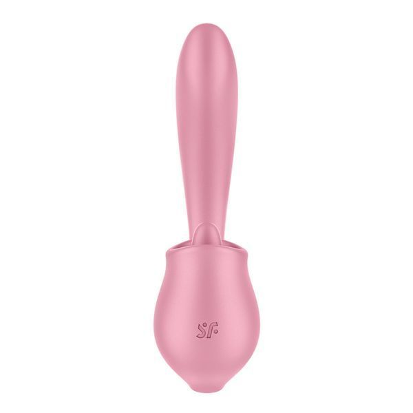 Вибратор Satisfyer Tongue Genius с подвижным язычком для точки G и клитора SX3852 фото