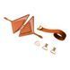 Маска на очі LOCKINK Vixen Blindfold Brown Set SX0854 фото 5