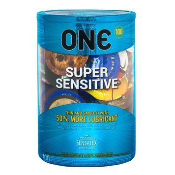 Набір презервативів ONE Super Sensitive, 100 шт,