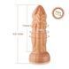 Фаллоимитатор для секс-машин Hismith Slightly Curved Silicone Dildo Monster Series, крепление KlicLok SO9960 фото 2