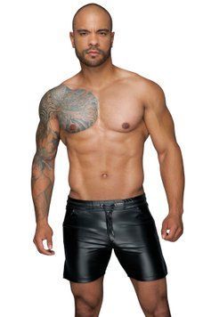 Мужские шорты с мокрым эффектом Noir Handmade H061 Powerwetlook shorts SX0108 фото
