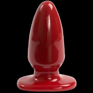 Анальная пробка-втулка Doc Johnson Red Boy - Large 5 Inch, макс. диаметр 5,5см SO1979 фото