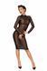 Сукня з мокрим ефектом Noir Handmade F182 Classic dress made of elastic tulle SX0052 фото 3