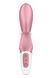 Смарт вибратор кролик Satisfyer Hug Me Pink, 2 мотора, диаметр 4,2см, широкая клиторальная часть SO6274 фото 4