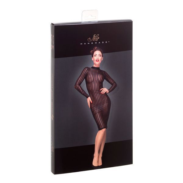 Сукня з мокрим ефектом Noir Handmade F182 Classic dress made of elastic tulle SX0052 фото