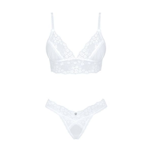 Эротический комплект Obsessive Heavenlly 2-pcs set, бюстгальтер и танга SO8172 фото
