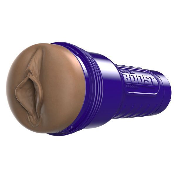 Мастурбатор-вагина Fleshlight Boost Bang Medium Dark Flesh, плавающие кольца Turbo Tech SX1315 фото