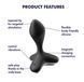 Вібропробка Satisfyer Game Changer з 12 режимами, чорний SO6103 фото 8