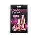 NS Novelties Rear Assets - Tapered Trainer Kit - Rose Gold - Pink